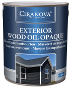 Exterior opaque wood oil 2,5l